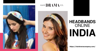 Headbands Online India: Explore Stylish Hair Accessories at Hair Drama Company