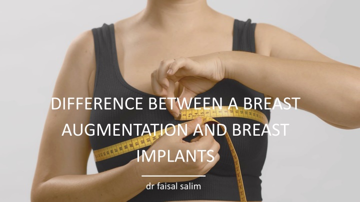 difference between a breast augmentation