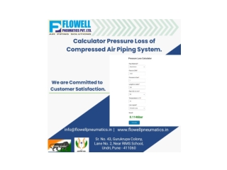 Compressed Air Piping Manufacturer I Flowell Pneumatics