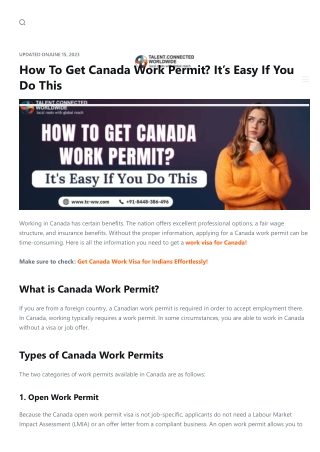 updated onjune 15 2023 how to get canada work