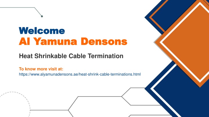 welcome al yamuna densons heat shrinkable cable