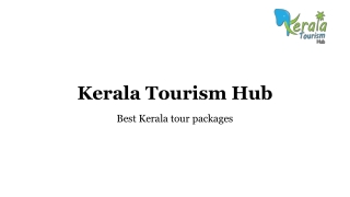 Best tour operators in Kerala