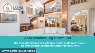 Asbestsanierung Dortmund