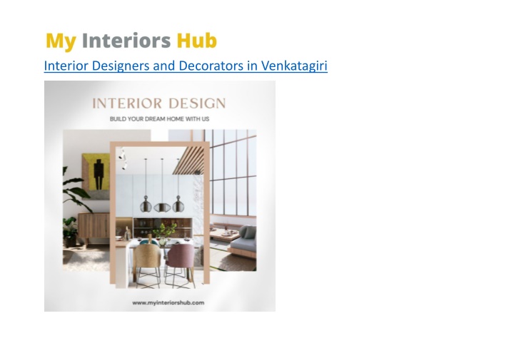 interior designers and decorators in venkatagiri