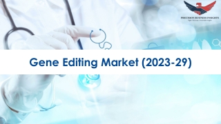 gene editing market 2023 29