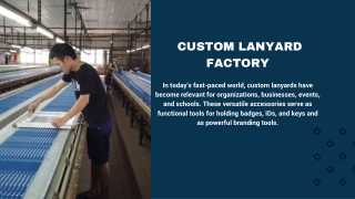 Custom Lanyard Factory - Your Source For Personalized Lanyards