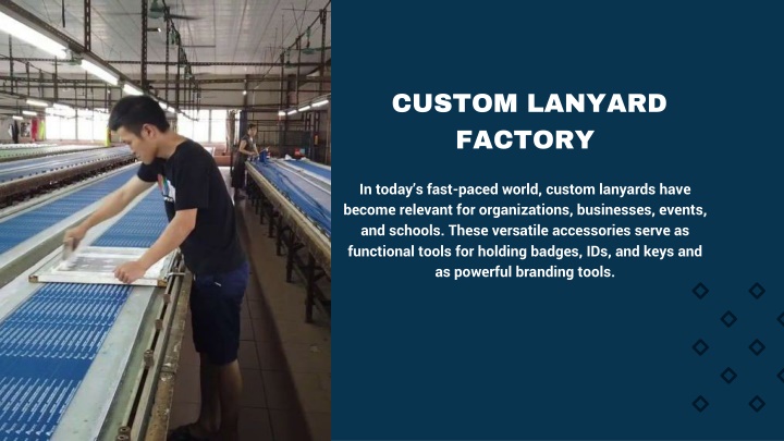 custom lanyard factory