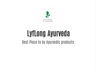 LyfLong Ayurveda