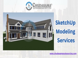 High-quality SketchUp Modeling Services | Chudasama Outsourcing