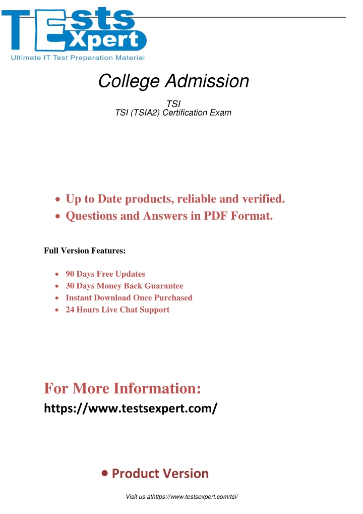 college admission