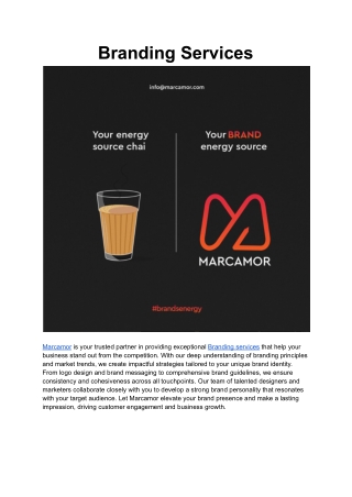branding services