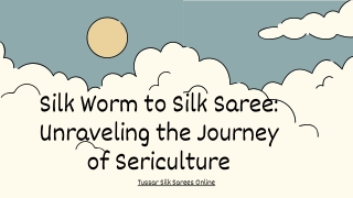 Silk Worm to Silk Saree Unraveling the Journey of Sericulture-2