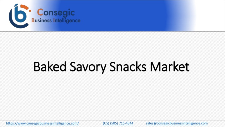 baked savory snacks market