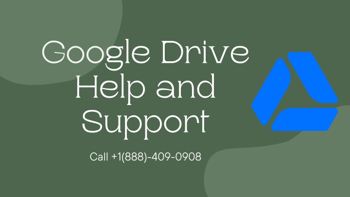 google drive help and support