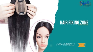 Don't let hair loss hold you back. Non-surgical hair fixing can help.