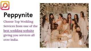Best Wedding Services in India | Peppynite