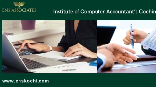 Institute of Computer Accountant’s Cochin