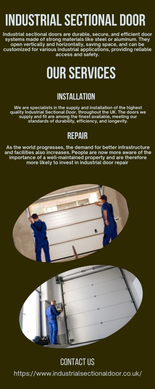 Expert Sectional Door Repair - Quick and Professional Service Available