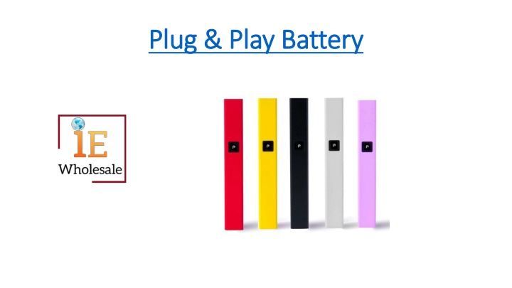 plug play battery