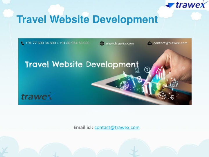 travel website development