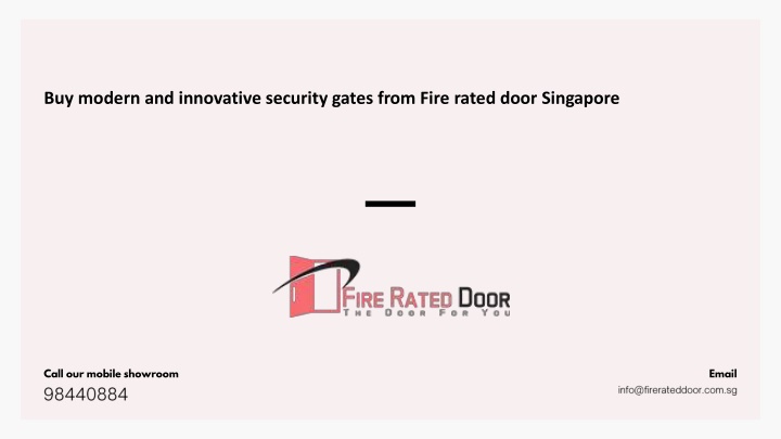 buy modern and innovative security gates from