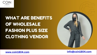 What Are Benefits Of Wholesale Fashion Plus Size Clothing Vendor