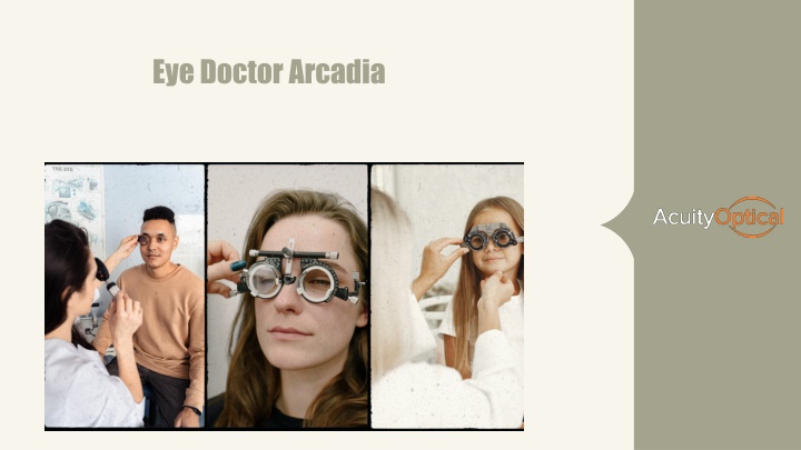 eye doctor arcadia