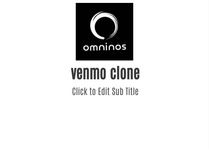 venmo clone click to edit sub title