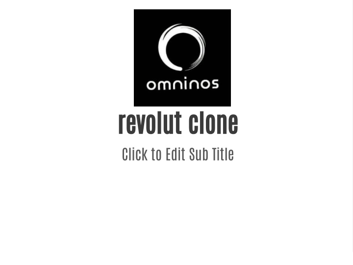 revolut clone click to edit sub title