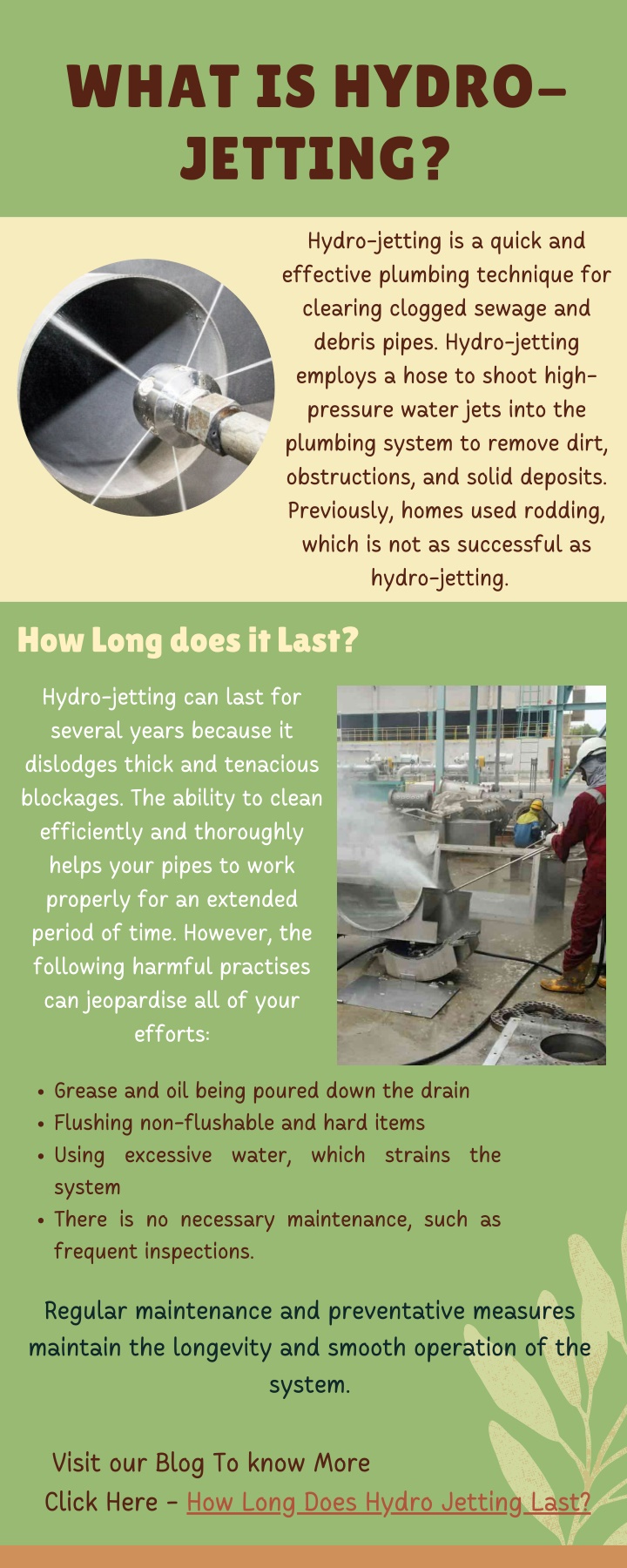 what is hydro jetting