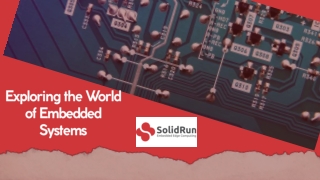 Exploring the World of Embedded Systems (1)