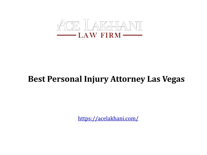 best personal injury attorney las vegas