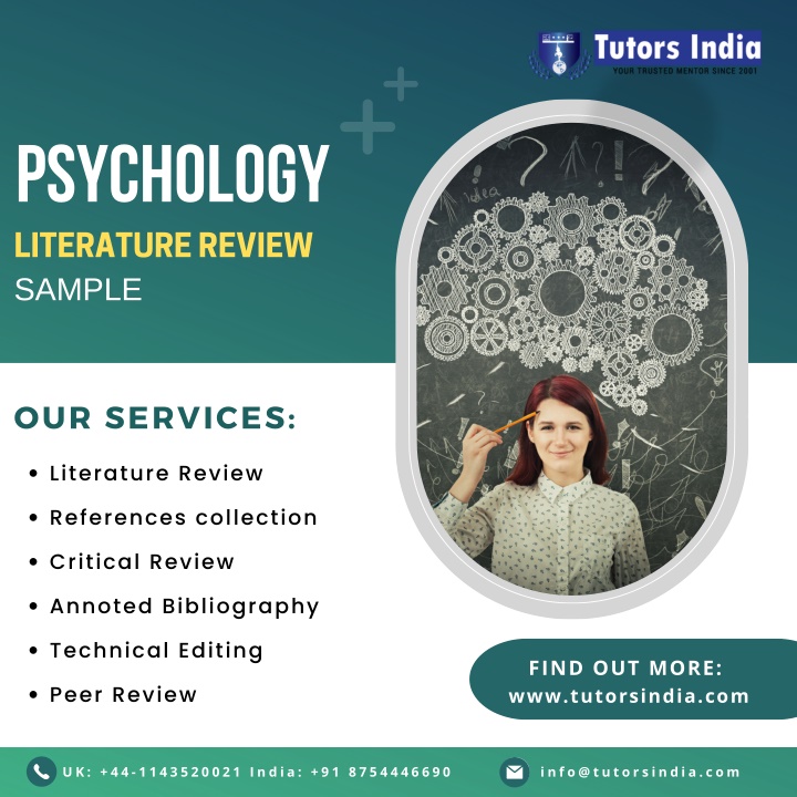 psychology literature review online