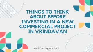 things to think about before investing