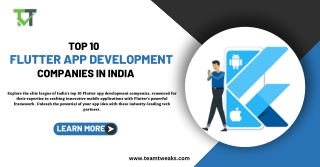Top 10 Flutter App Development Companies in India