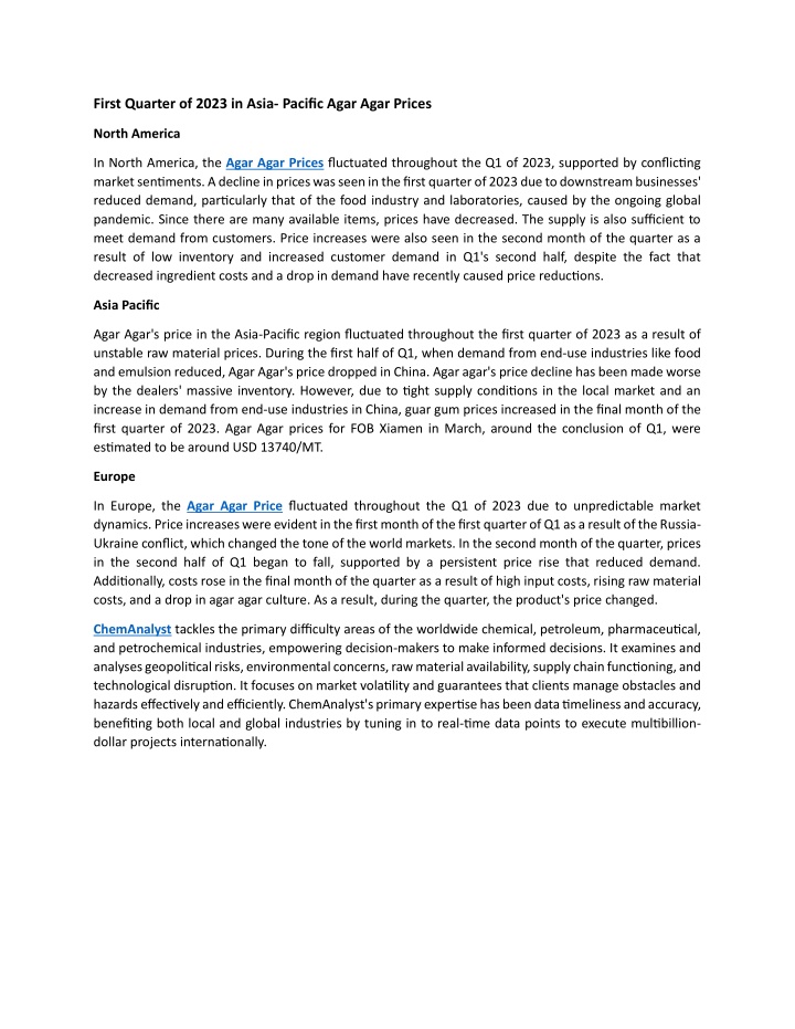 first quarter of 2023 in asia pacific agar agar