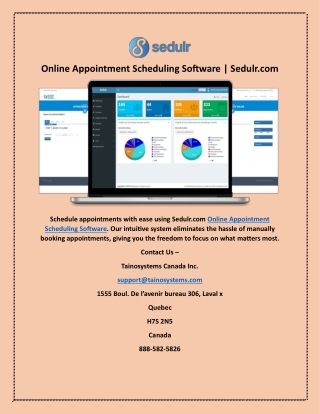 Online Appointment Scheduling Software | Sedulr.com