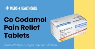 Discover Co-Codamol Tablets at Meds4Healthcare