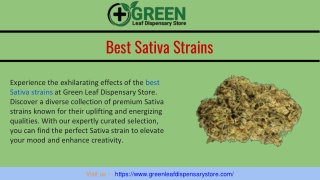 best sativa strains