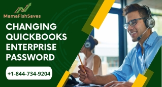 changing quickbooks enterprise password