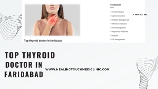 Top thyroid doctor in faridabad