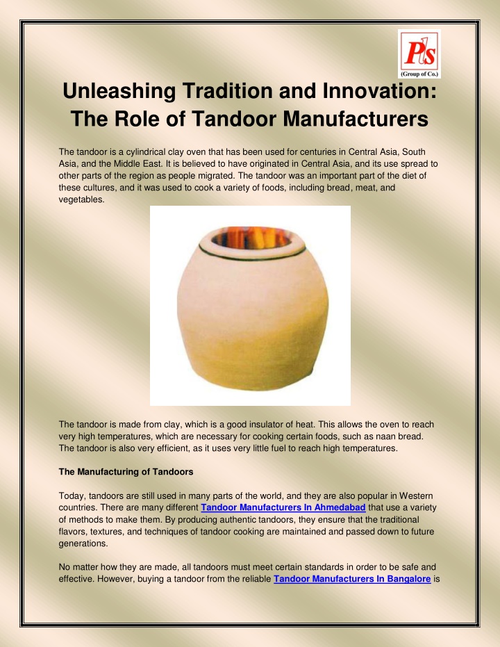 unleashing tradition and innovation the role
