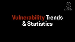 Vulnerability Trends & Statistics - Cyber Suraksa
