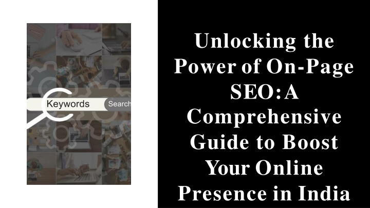 unlocking the power of on page