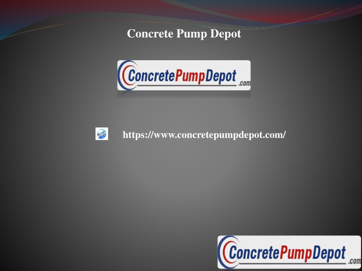 concrete pump depot