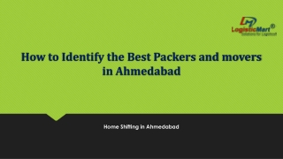 How to Identify the Best Packers and movers in Ahmedabad