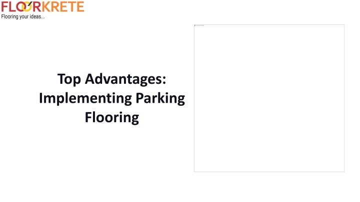 top advantages implementing parking flooring