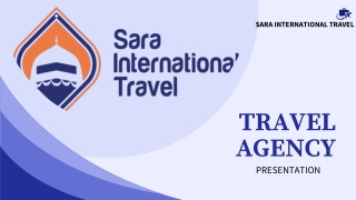 Sara international Travel Agency Presentation