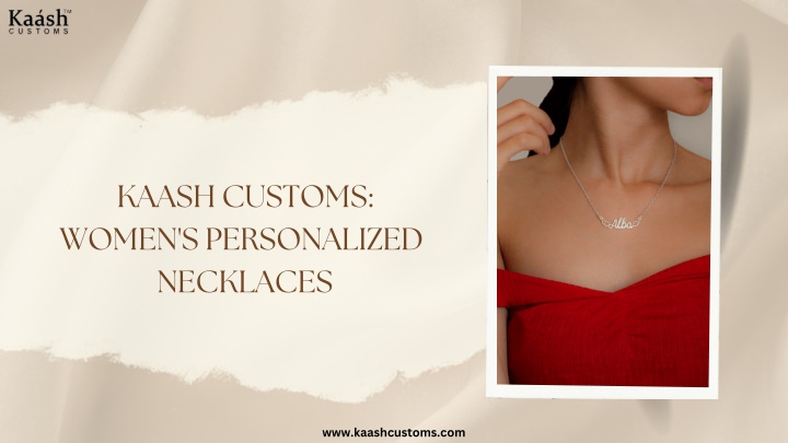 kaash customs women s personalized necklaces