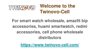 welcome to the twinovo cell